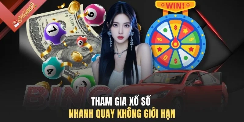 Tham gia xổ số nhanh quay không giới hạn
