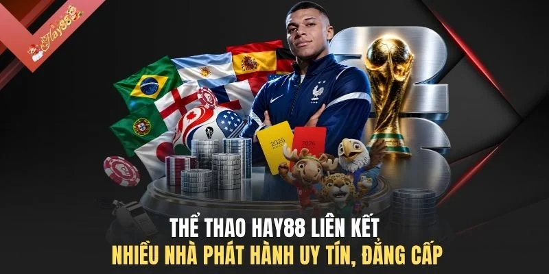 Thể thao HAY88 liên kết nhiều nhà phát hành uy tín, đẳng cấp